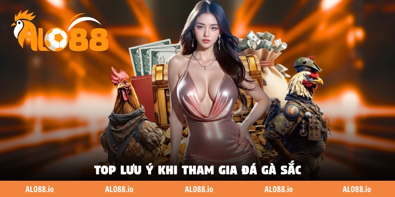 Top lưu ý khi tham gia đá gà sắc