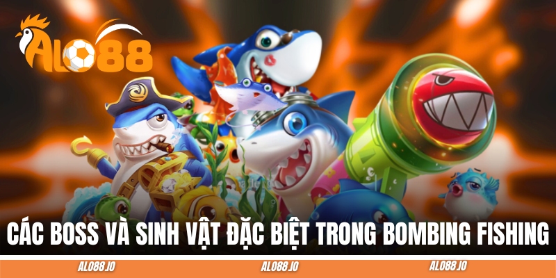 bombing fishing boss game